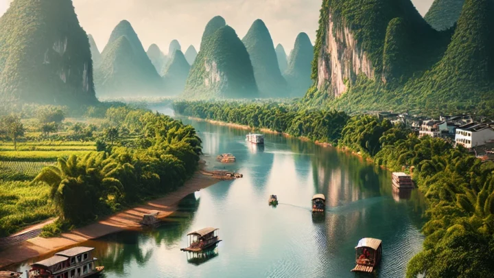 Guilin und der Li-Fluss: Malerische Landschaften und Naturwunder