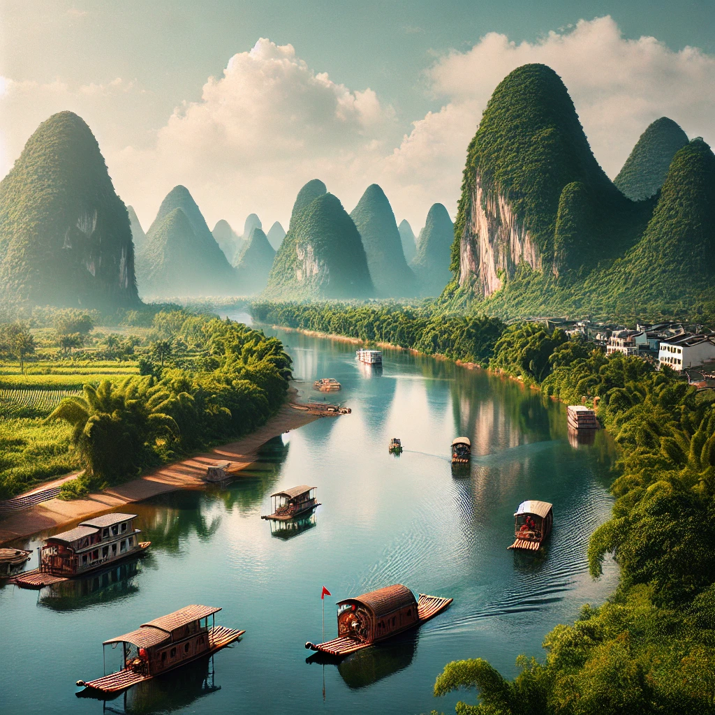 Guilin und der Li-Fluss: Malerische Landschaften und Naturwunder