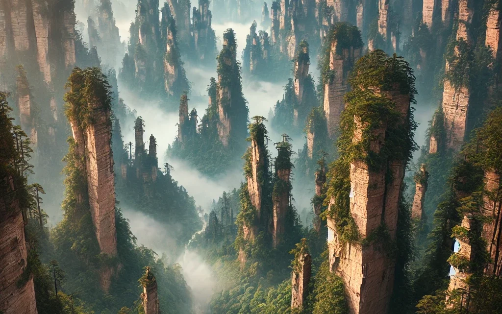 Zhangjiajie Nationalpark: Die atemberaubende Welt der schwebenden Berge