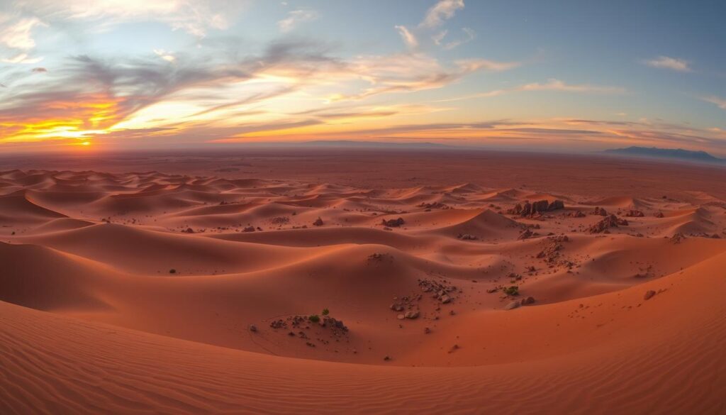 Gobi-Wüste Landschaftspanorama