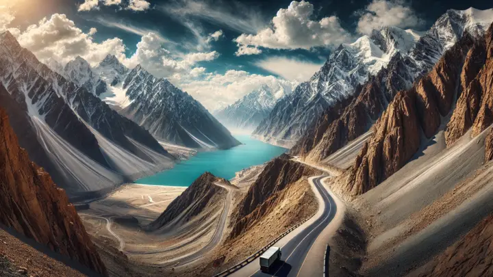 Der Karakorum Highway — Die Straße in den Wolken