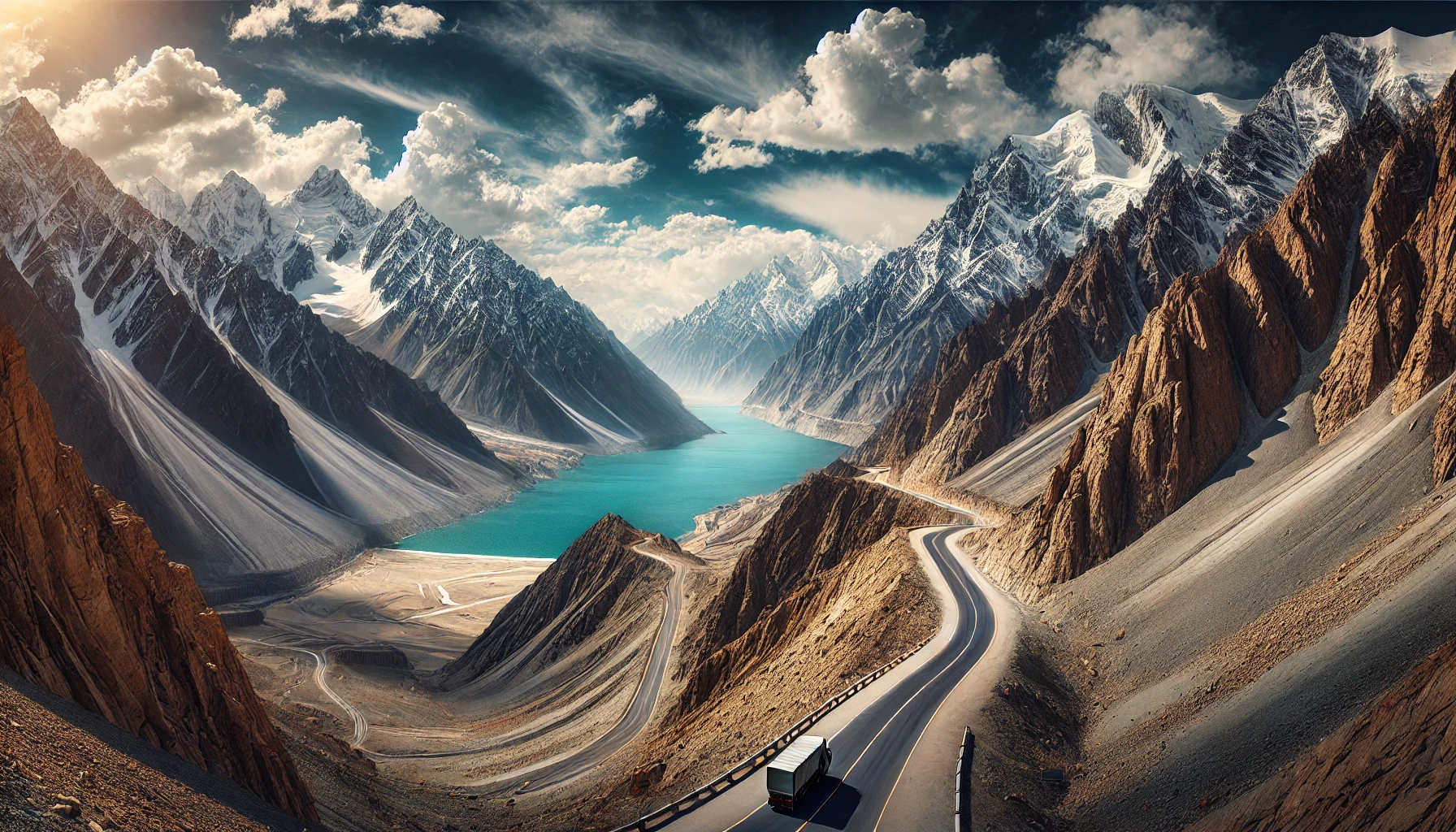 Der Karakorum Highway — Die Straße in den Wolken
