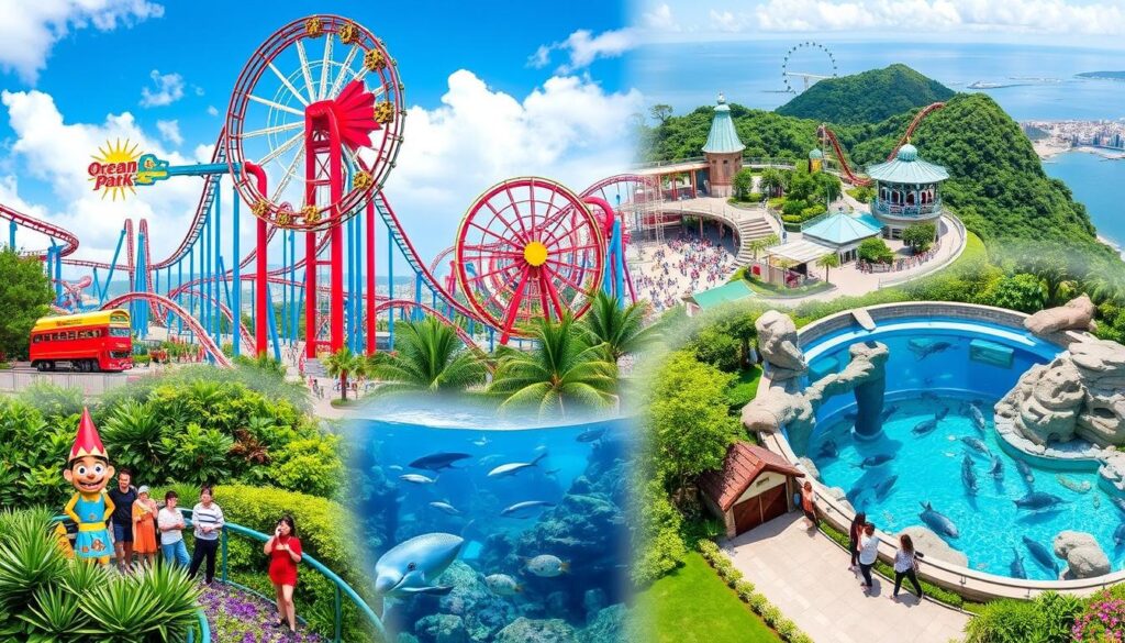 Ocean Park Hongkong Attraktionen