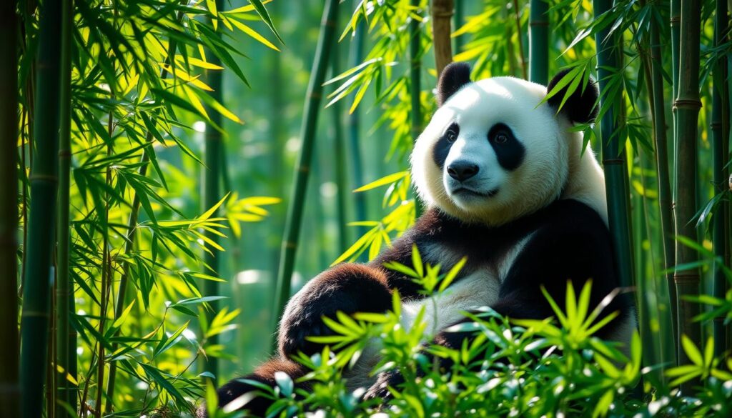 Pandabär Nationaltier China