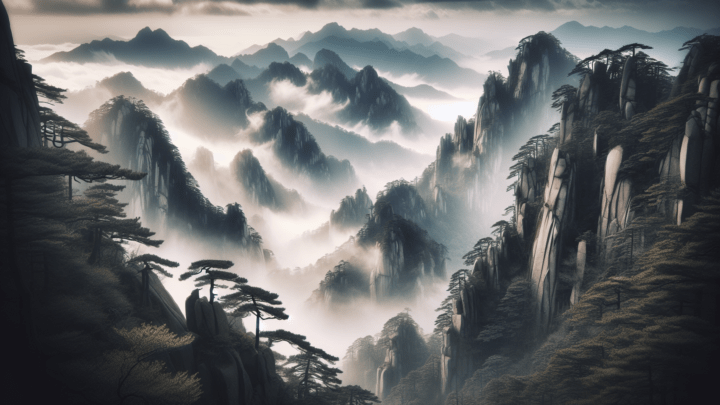 Erkundung der Huangshan Berge – „Gelbe Berge“ mit Nebelwäldern und Granitfelsen