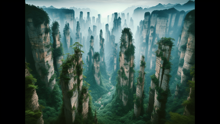 Wanderung durch die Avatar Berge im Zhangjiajie Nationalpark – surrealer Naturpark