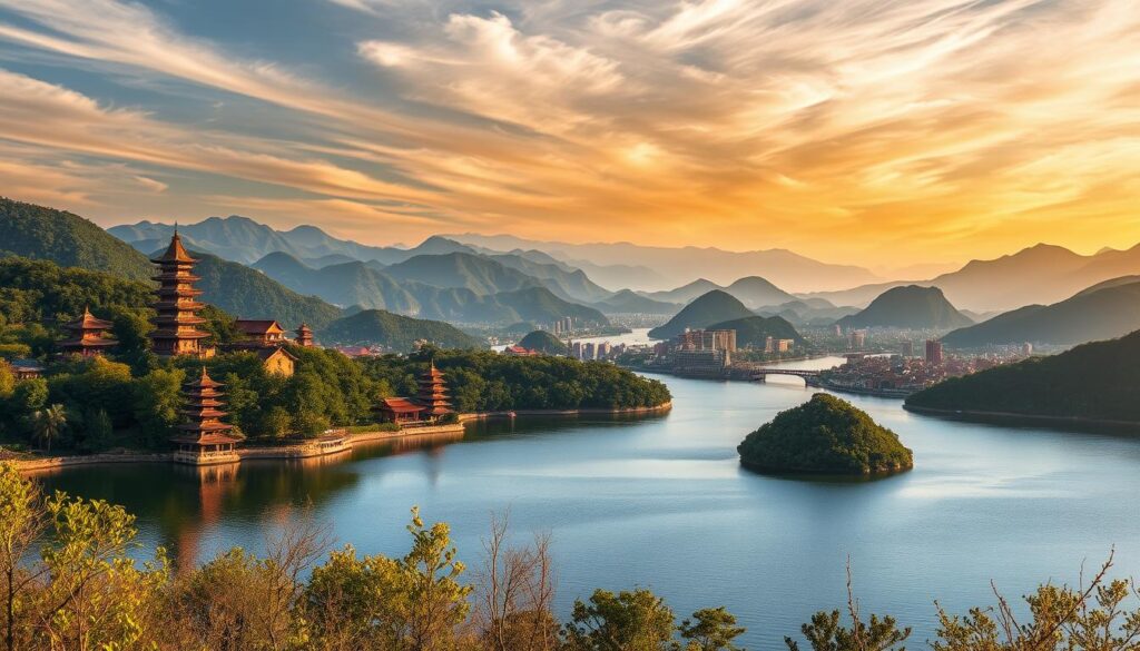 Geografische Lage Hangzhou