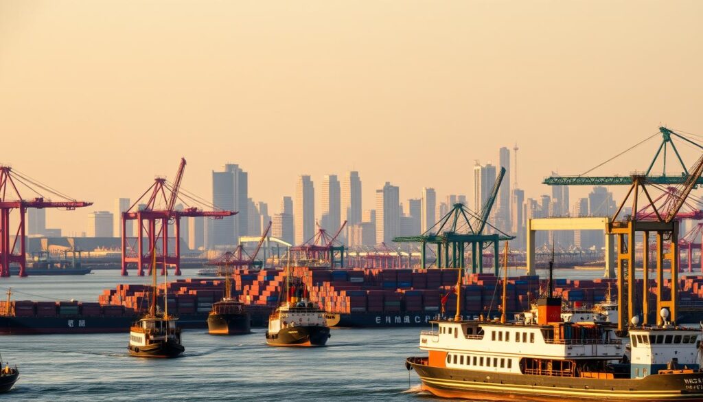 Hafen von Tianjin Hafen von Tianjin