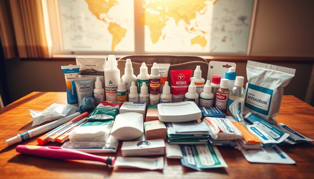 Hygiene und Reiseapotheke