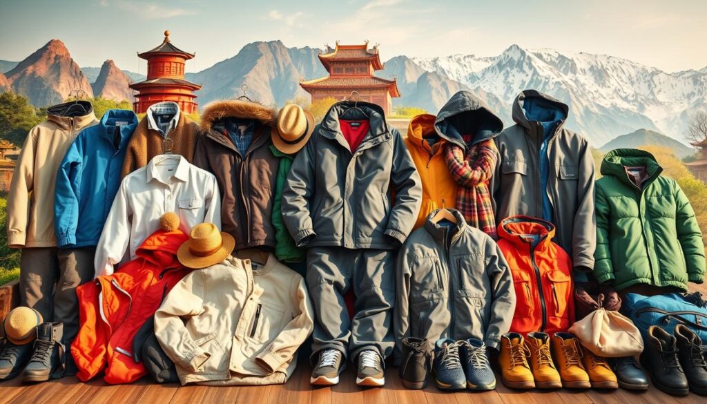 Kleidung für China