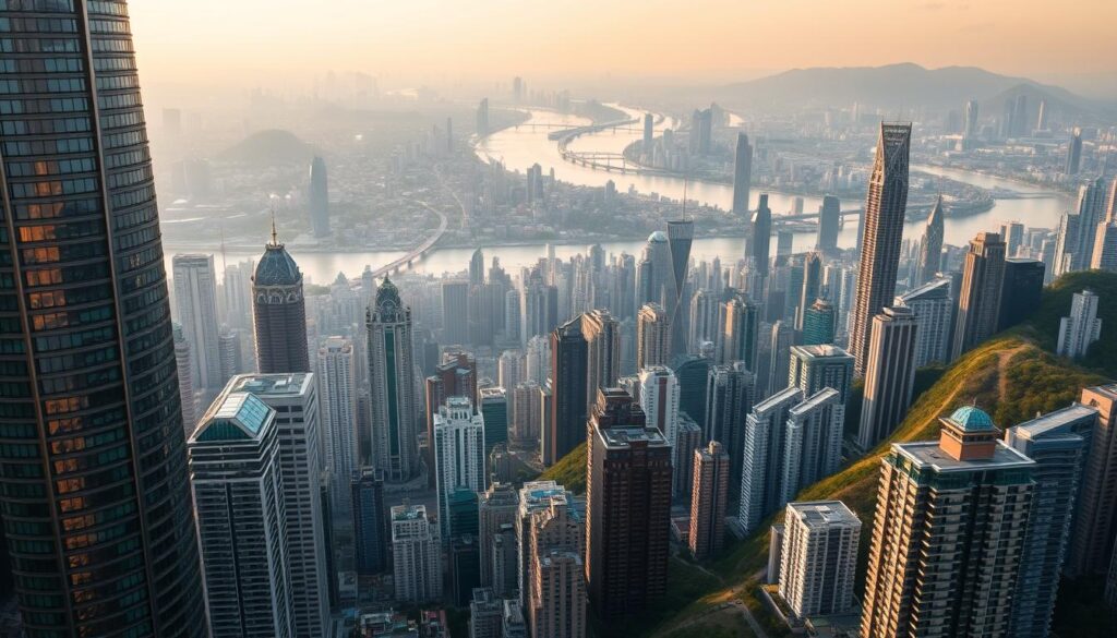 Stadtentwicklung in Chongqing Stadtentwicklung in Chongqing