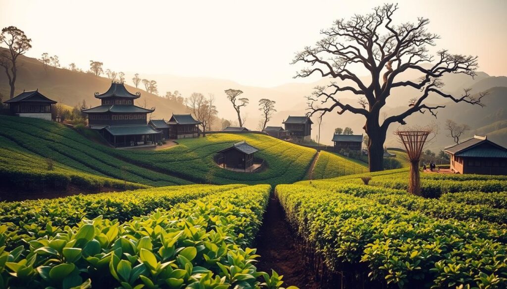 Teeplantagen Hangzhou