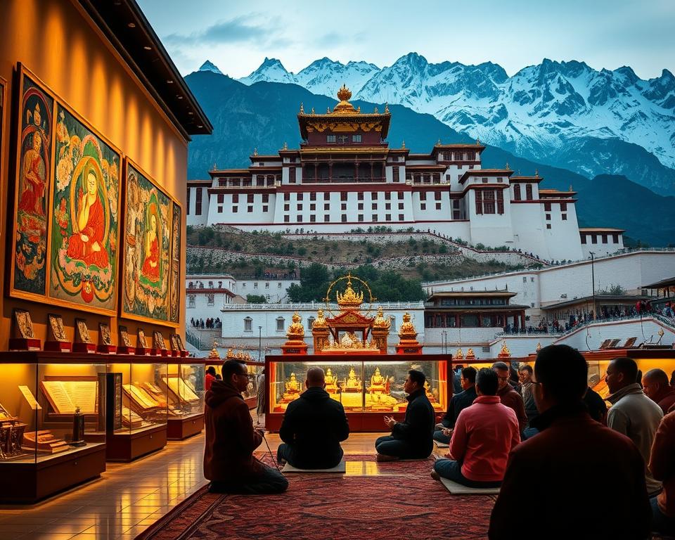 Buddhistische Kunstsammlung im Potala-Palast