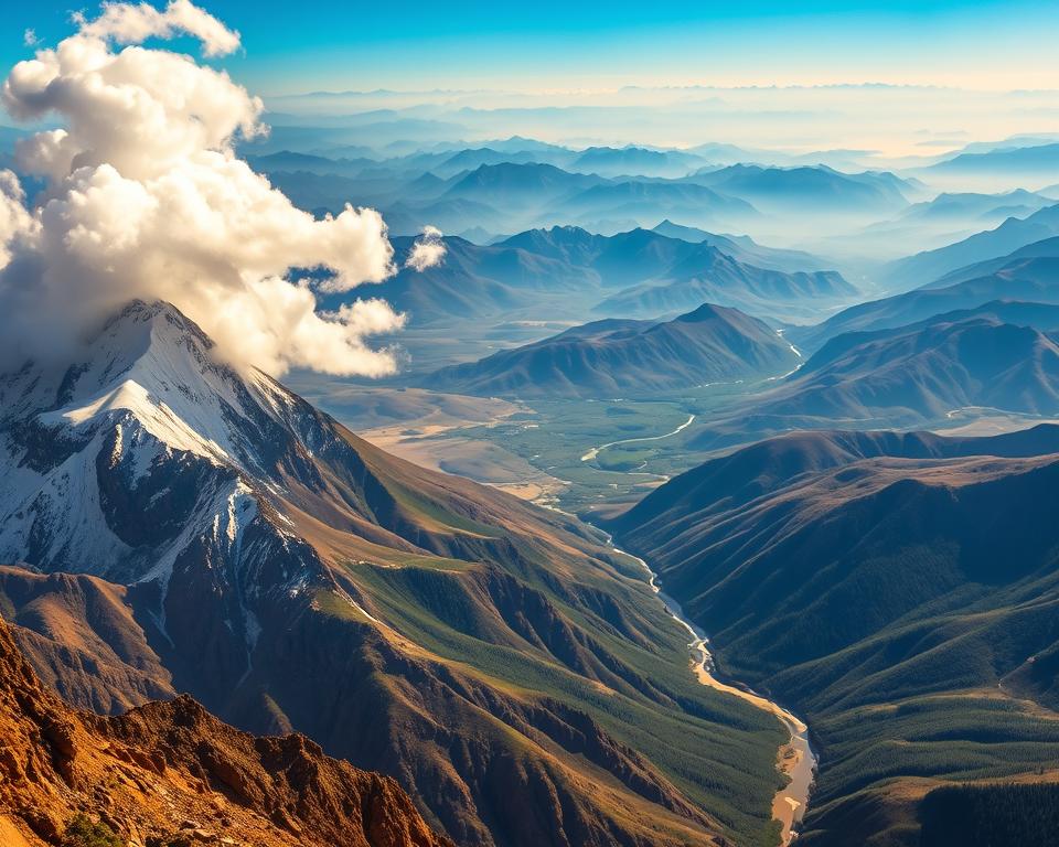Hindu Kush Gebirgslandschaft