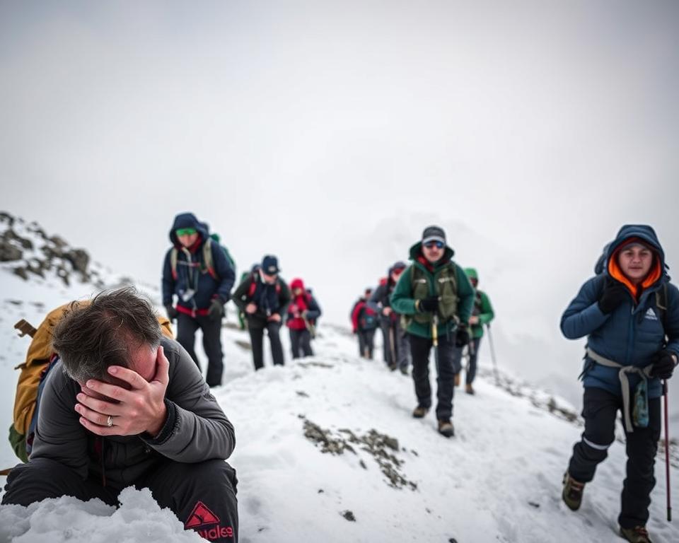 Höhenkrankheit Symptome beim Trekking