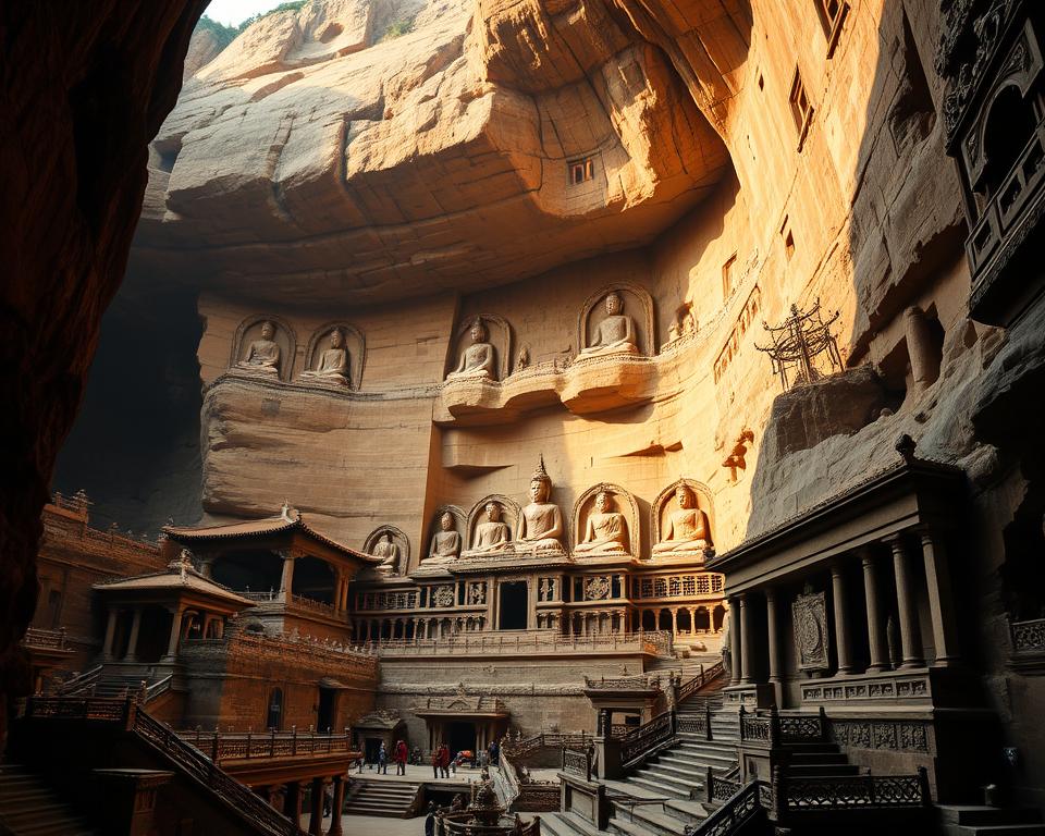 Longmen-Grotten UNESCO-Weltkulturerbe Longmen-Grotten UNESCO-Weltkulturerbe