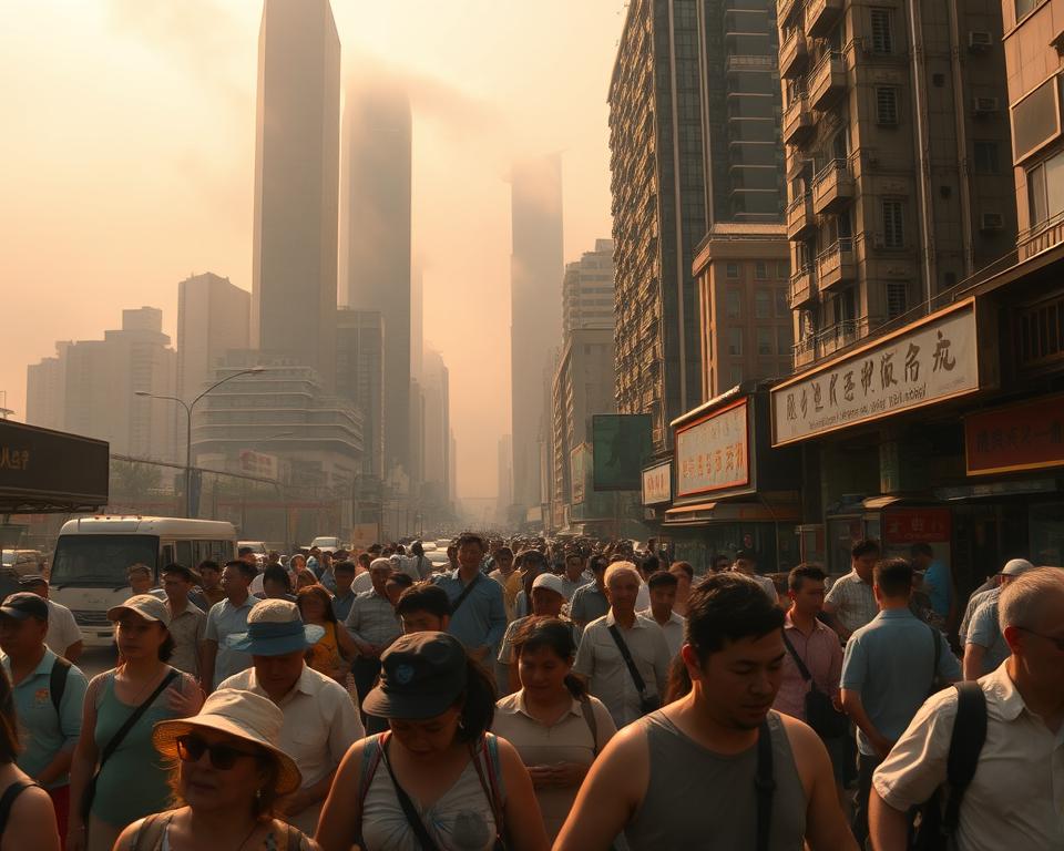 Luftfeuchtigkeit in Hongkong