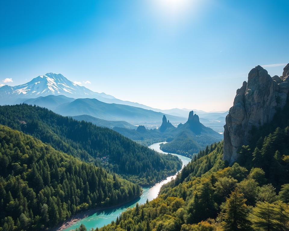 Naturlandschaften der nördlichen Regionen Chinas