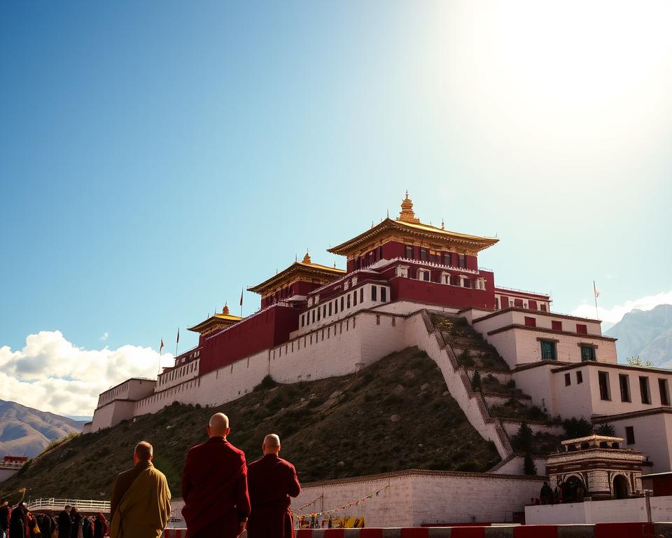 Potala Palast Roter und Weißer Palast