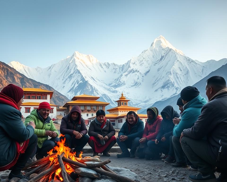 Sherpa Kultur im Himalaya
