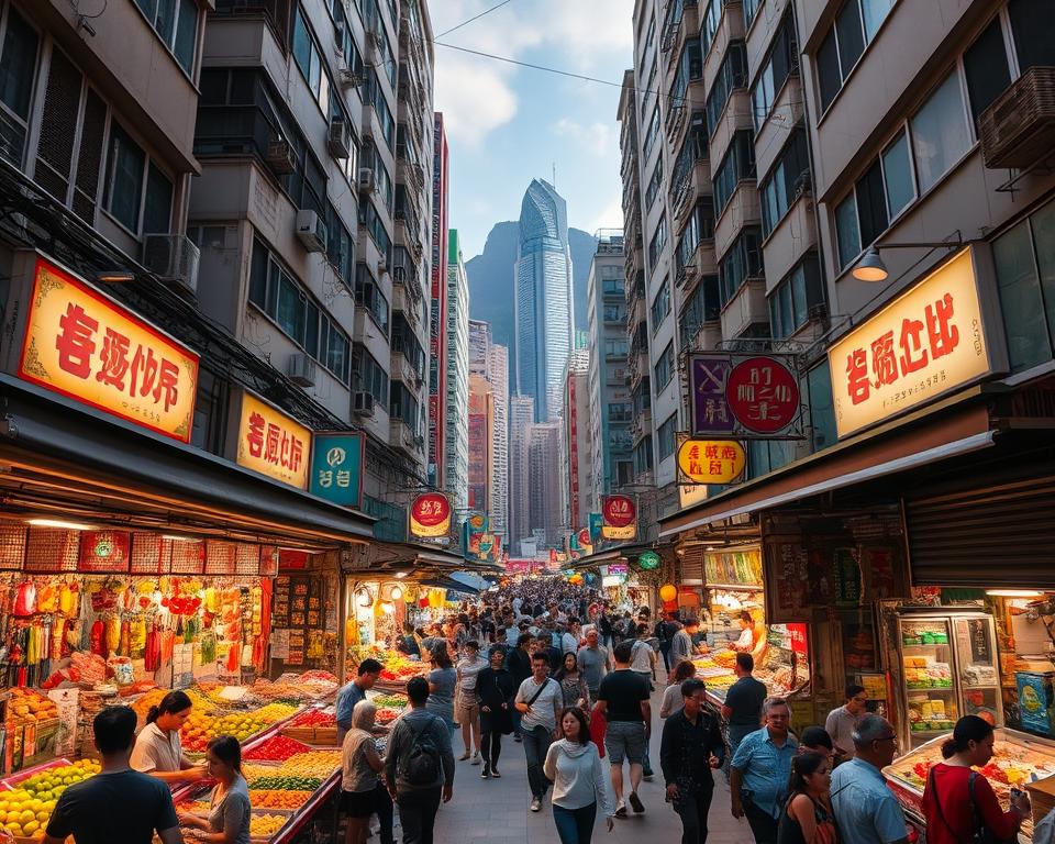 Shopping Kowloon Märkte