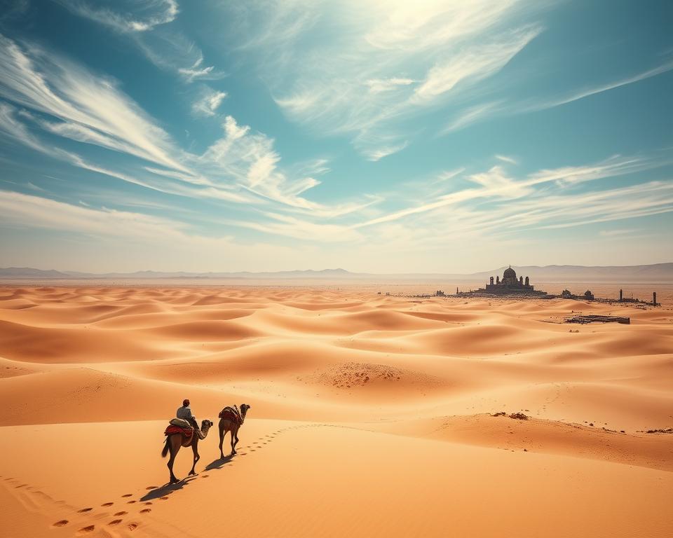 Taklamakan Wüstengeschichte