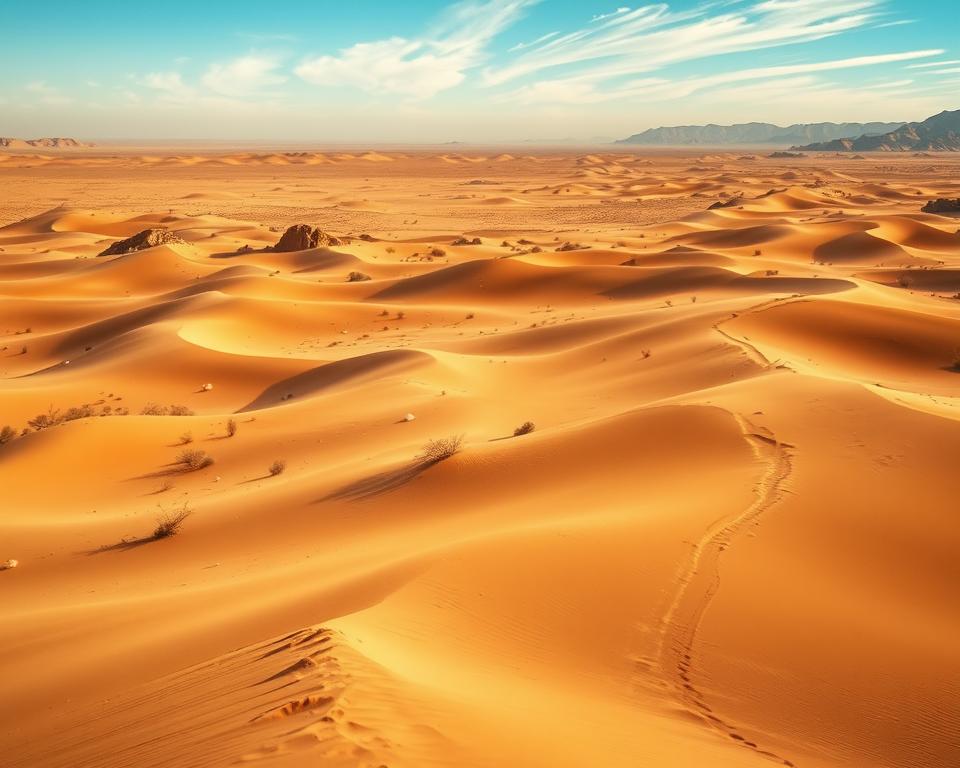 Taklamakan Wüstenlandschaft