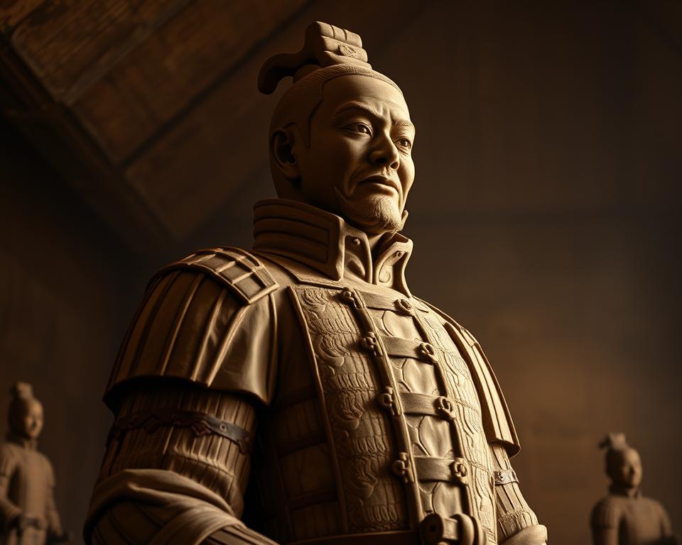 Terrakotta-Krieger Kunstwerk