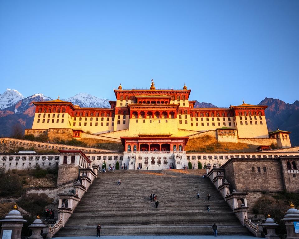 Tibetische Palastarchitektur Potala