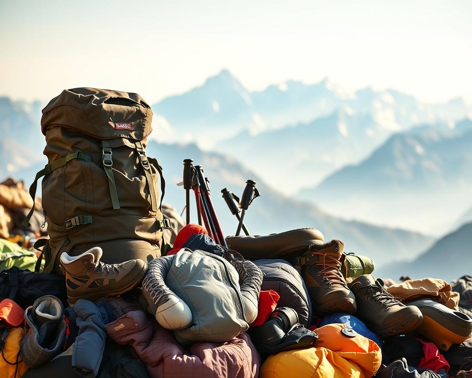 Trekking Ausrüstung Nepal Packliste