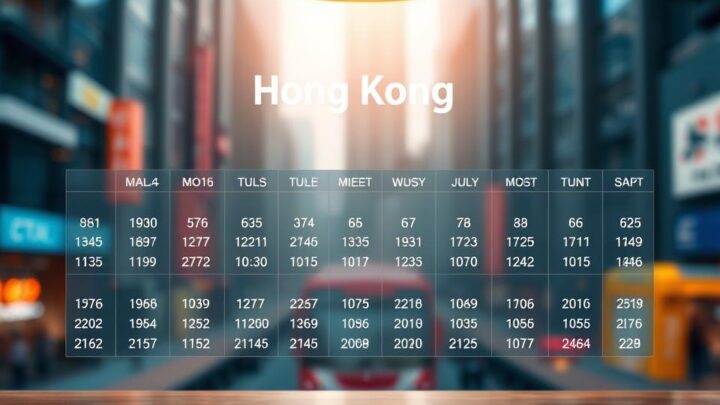 Hongkong Klimatabelle – Wetter im Jahresüberblick