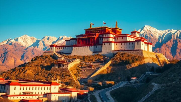 Der berühmte Palast in Lhasa – Tibet entdecken