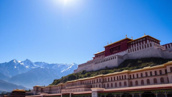 Der berühmte Palast in Lhasa – Tibets heiliges Zentrum
