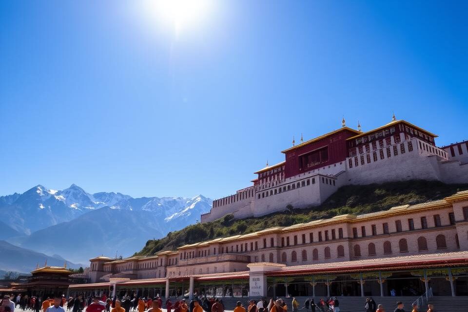 Der berühmte Palast in Lhasa – Tibets heiliges Zentrum