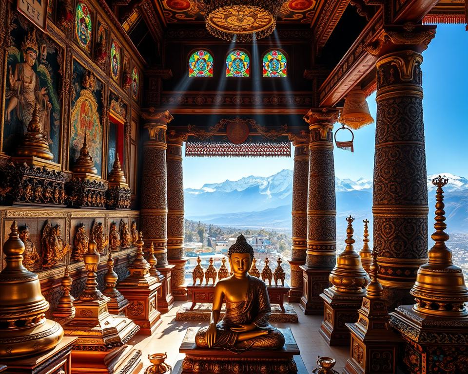 Buddhistische Kunstschätze im Potala Palast