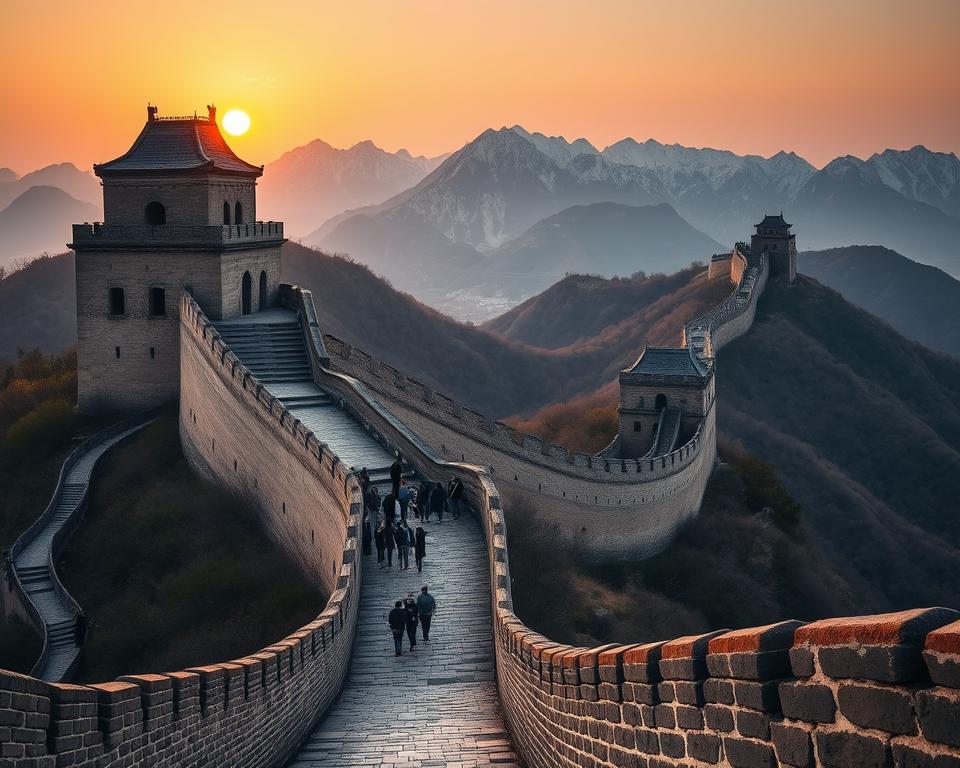 Große Mauer Architektur Qin-Periode