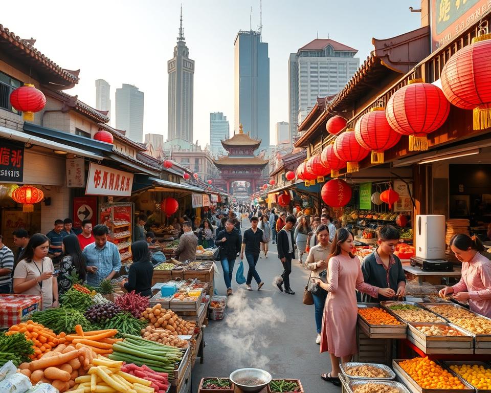 Hunan-Küche Spezialitäten in Changsha