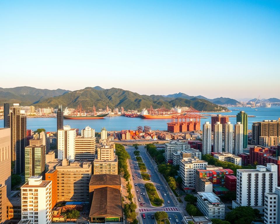 Wirtschaftliche Entwicklung Fujian