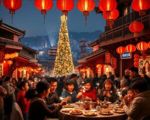 Weihnachten und Silvester in China verbringen