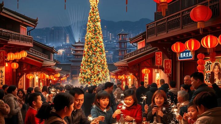 Wie Sie Weihnachten und Silvester in China verbringen können
