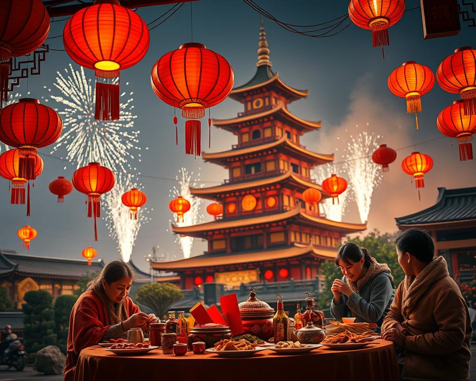 chinesische Neujahrsbräuche Kultur