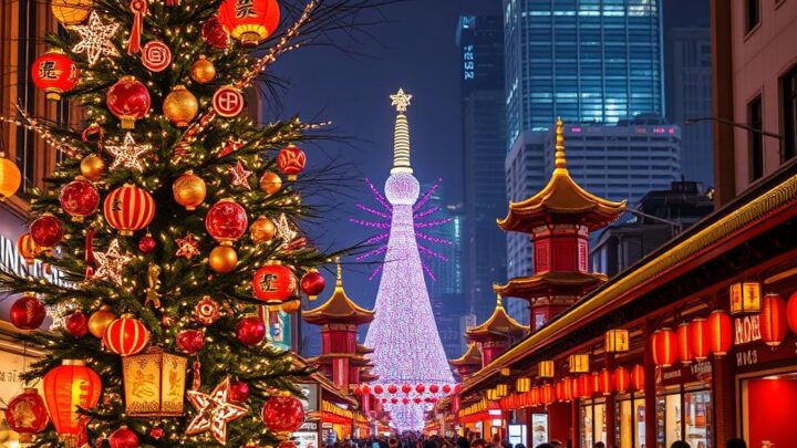 Erfahren Sie, wie feiert man Weihnachten in China
