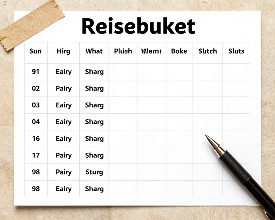 China Reisebudget Planung