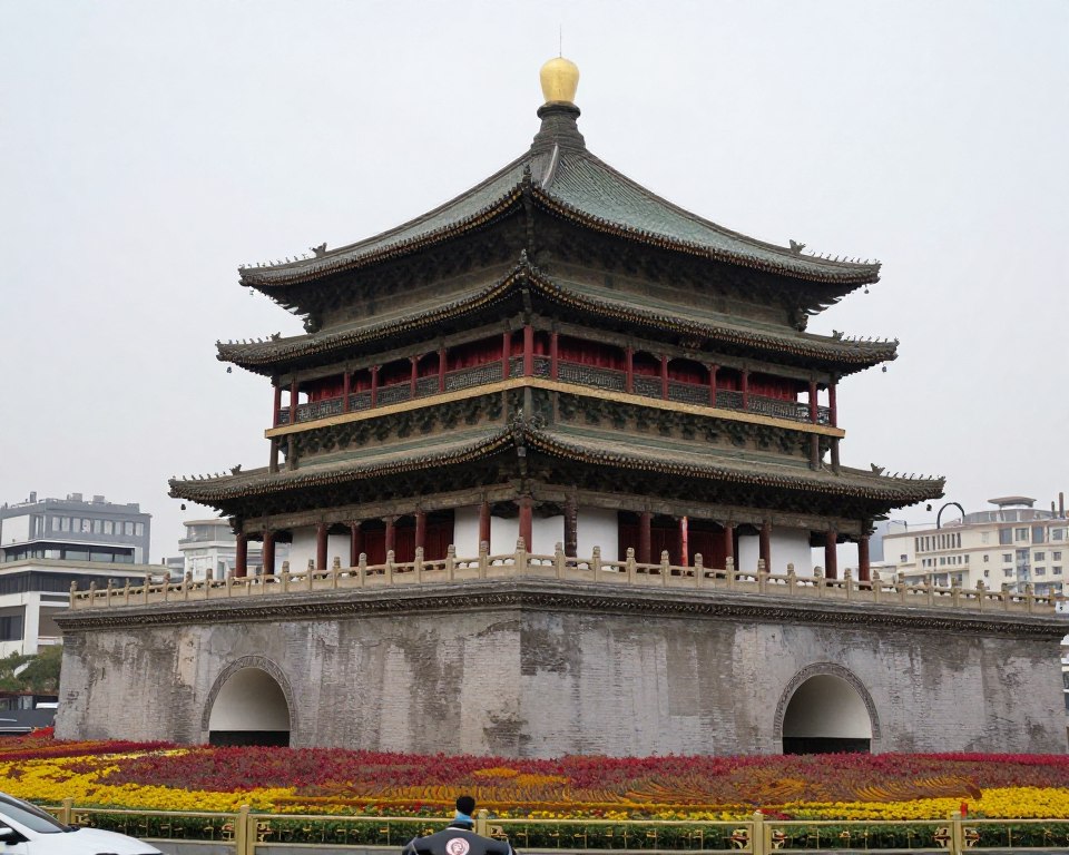 China Reiseroute Peking Shanghai Xi'an