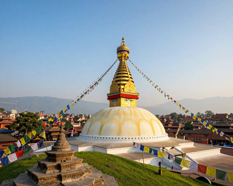 Swayambhunath Stupa in Kathmandu Swayambhunath Stupa in Kathmandu