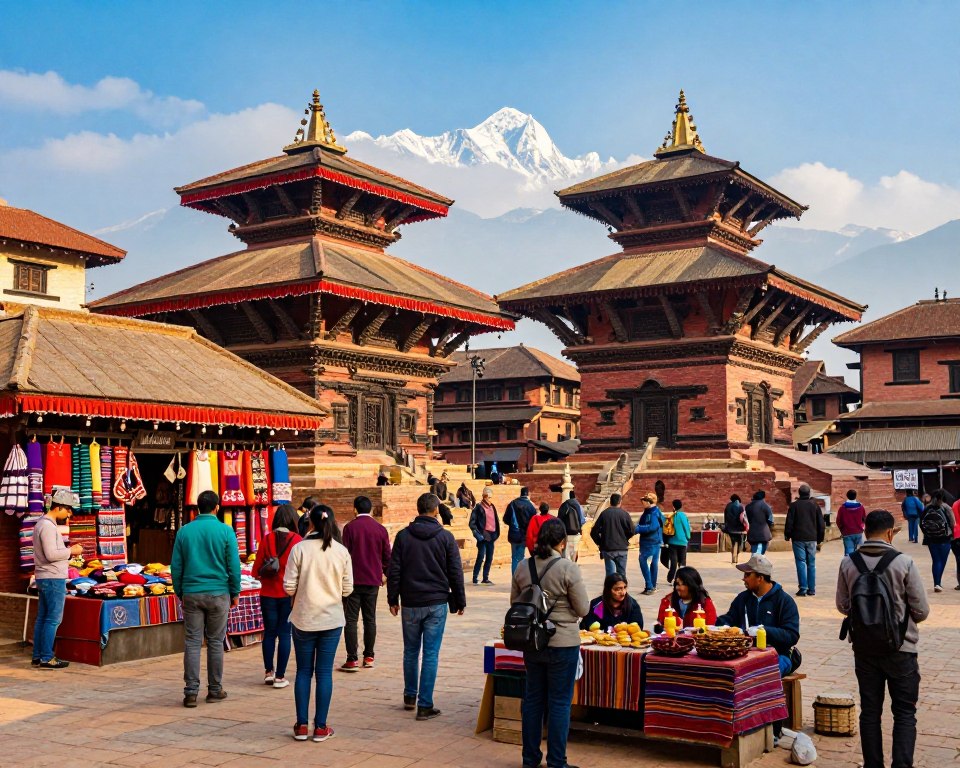 Thamel Kathmandu Touristenviertel Thamel Kathmandu Touristenviertel